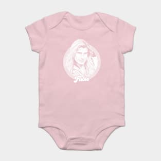 Fabio Lanzoni / Retro Style Fan Design Baby Bodysuit